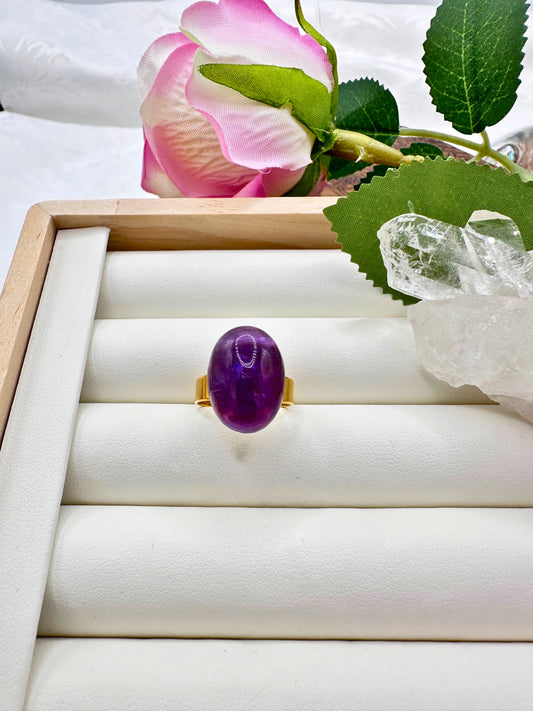 Anello Ametista oro