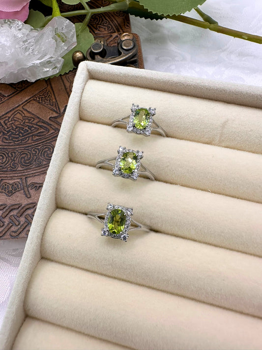Anello Peridoto