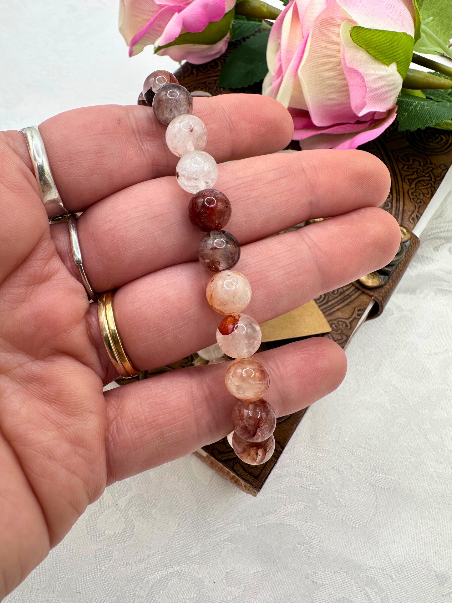 Bracciale Quarzo Ematoide